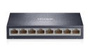 普联（TP-LINK） 8口百兆交换机 监控网络网线分线器 分流器 金属机身 TL-SF1008D 实拍图