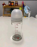 贝亲（Pigeon）玻璃奶瓶宽口径防胀气240ml M号奶嘴 3月+ AA187  实拍图