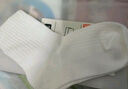 京东京造 儿童夏季袜小中大学生棉袜校园小白袜青少年休闲5双18-20cm 实拍图