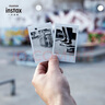 INSTAX富士拍立得 mini相纸 黑白10张(适用mini7+/9/11/40/90/LiPlay/EVO/hellokitty/Link2) 实拍图