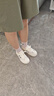 百丽透气网面小白鞋女款厚底板鞋B1831BM4 米白/银 39 实拍图