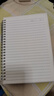 誉品笔记本本子 牛皮pp封面线圈本 学生用日记本大学生考研练习本螺旋本加厚记事本文具用品 A5横线PP本/3本装【共360页】 实拍图