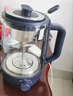 美的（Midea）养生壶 1L大容量一体式喷淋煮茶器蒸煮茶壶 办公室煮茶烧水一体机 304不锈钢花茶白茶ZC10S01 实拍图