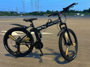 Jeep 吉普山地自行车男女学生成人双减震碟刹越野折叠变速山地-战神 战神-一体轮-炫酷黑 26寸（适合身高1.6~1.80m） 27速顶配版 实拍图