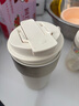 HOLOHOLO陶瓷保温杯 男女士高颜值咖啡杯 便携儿童吸管杯茶水杯子节日礼物 实拍图