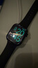 Apple/苹果 Watch Series 10 智能手表GPS款42毫米亮黑色铝金属表壳黑色运动型表带S/M MX1M3CH/B 实拍图