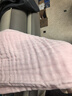 全棉时代 婴儿浴巾婴儿纱布浴巾新生儿宝宝浴巾儿童宝宝洗澡盖毯毛巾 【粉色】 115×115cm 实拍图