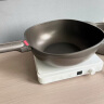 OOU不粘锅炒锅平底煎炒锅多功能家用【钛轻锅】燃气电磁炉适用32CM 实拍图