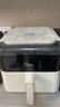 美的（Midea）蒸汽炎烤空气炸锅新款 上下双热源免翻面 透明可视大视窗家用大容量6.5L 空气炸锅蒸烤一体KZC6505 实拍图