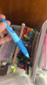 思笔乐（STABILO）德国进口自动铅笔 3.15mm胖胖铅 幼儿园小学生文具启蒙正姿矫姿 不断芯 粗笔杆HB练字笔 右手蓝色 实拍图