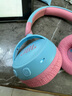 JBL JR310BT 头戴式无线蓝牙耳包耳机益智玩具沉浸式学习听音乐英语网课学生儿童耳机丰富色彩 海洋蓝 实拍图
