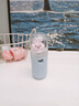 便携充电式纳米喷雾补水仪便携脸部保湿小型加湿器蒸脸器冷喷手持加湿美容 白色公仔款【公仔形象随机不支持指定】 实拍图