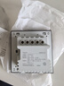 Aqara绿米联创智能开关妙控屏S1E触屏 已接入米家/苹果HomeKit 远山灰 实拍图