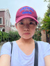匹克网球拍男女初学者专业碳素复合单只网球带绳回弹训练器套装 蓝白 实拍图