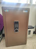 虎牌保险柜家用小型床头保险箱办公财务专用 密码指纹WIFI远程全钢防盗可入墙固定入衣柜保管箱 悦虎T80cm高 咖色（三层） 密码款(密码+钥匙) 实拍图