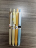 得力（deli）三顾喵庐秒干按动中性笔 0.5mmST笔头学生刷题笔考试笔 黑色4支/盒SA344 实拍图