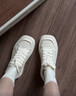 共迹gongji【范丞丞同款】厚底鞋女鞋板鞋厚底帆布鞋休闲鞋厚底帆布鞋男板鞋 高光白 【范丞丞同款】 偏大一码 37 （238mm） 实拍图