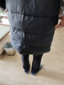 骆驼（CAMEL）女装羽绒服中长款保暖连帽面包服服羽绒衣外套 734CAPN604  XL 实拍图