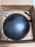 陆铁陆川铁锅圆底单柄无耳炒锅生铁铸铁不粘锅不生锈无涂层燃气电磁炉 圆底 40cm 无耳款（带盖铲）已开锅 实拍图