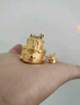 沃尔金沃尔金足金999生日蛋糕 金蛋糕黄金摆件生日快乐跨新年礼物送女友 【约0.55g】生日蛋糕 多退少补 实拍图