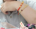 唯一（Winy）三生有幸和田玉手链生日礼物女士朱砂手串送女朋友老婆银手镯 实拍图