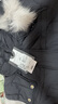 金羽杰冬季新潮羽绒派克服女中长款大毛领连帽拼接羽绒服女士Y21806161 实拍图