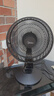 美的电风扇台扇家用大风量清新空气办公室卧室宿舍摇头扇轻音空调伴侣 FGAU30D 广角远距【黑色经典款】 实拍图