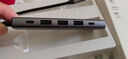 绿联Type-C扩展坞USB-C雷电4拓展坞HDMI转换器4K60Hz网线hub分线器读卡适用华为苹果MacBook Air2025 实拍图