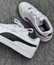 彪马（PUMA）经典复古透气小白鞋男女情侣同款官方休闲百搭板鞋384953 白-黑色-银色-04 42 实拍图