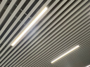 毅胜 led长条灯办公室灯现代简约走廊条形灯工业风店铺商用方通长条灯 黑色 LED白光 1200*50*50mm 实拍图