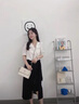 CUADEN KLLIATM轻奢包包女包一鹿有你新款单肩包女士斜挎包女生日礼物送女友老婆 【米白色】 2025高级感女生包实用走心送老婆妈妈长辈 实拍图