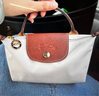 LONGCHAMP珑骧Le Pliage Original系列女包mini手提饺子包 实拍图