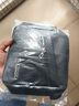 男包新款大容量单肩斜挎包休闲多层单背包商务通勤防水生意收钱包 黑色 实拍图