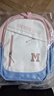 IROYA春游小背包研学轻便旅游包儿童户外出游双肩包女童小学初中生书包 粉色大号（不带挂件） 实拍图