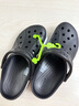 crocs卡骆驰贝雅卡骆班|205089 黑色/白色-066 41/42(260mm)  实拍图