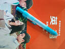 派通（Pentel）SXS15 按动荧光笔 手账记号笔标记笔 伸缩式大容量荧光笔可换芯 4.5mm 天蓝色 实拍图