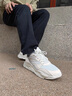 安踏男鞋运动鞋子男春秋季皮面透气休闲鞋防滑耐磨老爹鞋男款 象牙白-2 42 实拍图