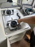 林内（Rinnai）【鲸吨吨】家用嵌入式天燃气灶【家电国家补贴20%】台嵌两用5.2kW双眼猛火定时灶具 不锈钢2E08MTX 实拍图