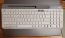 罗技（Logitech）时尚系列 K580 键盘 蓝牙键盘 办公键盘 无线键盘 便携超薄键盘 笔记本键盘 平板键盘 芍药白 实拍图