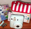 富士FUJIFILM instax mini12立拍立得相机3英寸相纸一次成像旅游相机礼盒 薄荷绿【影像花室套装~含相机包+相册+相框】 相纸组合【含白边相纸20张+相册+相框+贺卡】 实拍图