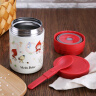 乐扣乐扣（LOCK&LOCK）焖烧杯Hello BeBe保温水杯学生粥饭桶儿童水壶530ml HBB340RED 实拍图