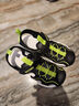 探路者（TOREAD）男女童凉鞋 夏季款童鞋儿童防滑透气沙滩鞋QFKKBL85908 黑色/柠檬绿QFKKBL85908 37 实拍图