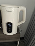 美的（Midea）烧水壶热水壶电热水壶母婴级316L不锈钢 1500W快速加热高清数显屏 1.7升容量17X304-PRO 实拍图