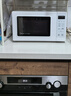 美的（Midea）变频小清新微波炉 液晶屏幕 磨砂面板 小型20L家用 匠心工艺（PM2002） 实拍图