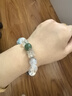妙玺定制天然水晶手链女五行补金木水火土平衡绿幽灵发晶白黄水晶手串 【排单专用】 实拍图