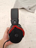 竹林鸟玄武ZG2头戴式耳机电竞游戏专用2.4G无线蓝牙有线type-c四模7.1音效一键听声辨位长续航降噪麦克风 黑红色 套餐一（含支架） 实拍图