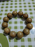 妍韵珠宝20mm绿檀木手串 老料檀香木把件 文玩佛珠念珠男女士款手链12颗 实拍图
