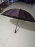 莫兰迪 雨伞24骨超大男士商务长柄晴雨伞加大加固直杆防风伞男女通用 咖啡色24骨 实拍图