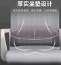 麦瑞迪椅子电脑椅人体工学椅办公椅宿舍学生学习椅久坐舒服凳子靠背座椅 头枕款-黑色黑架 实拍图