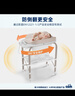 cam IL MONDO DEL BAMBINO意大利制造新生进口尿布台洗澡台二合一婴儿护理台多功能可折叠 【尿布台+澡盆】棕色熊261 实拍图